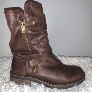 Chocolate brown boots